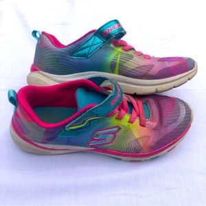 Skechers Shoes 4 Youth Sneaker Kid Pink athletic play sport run gym